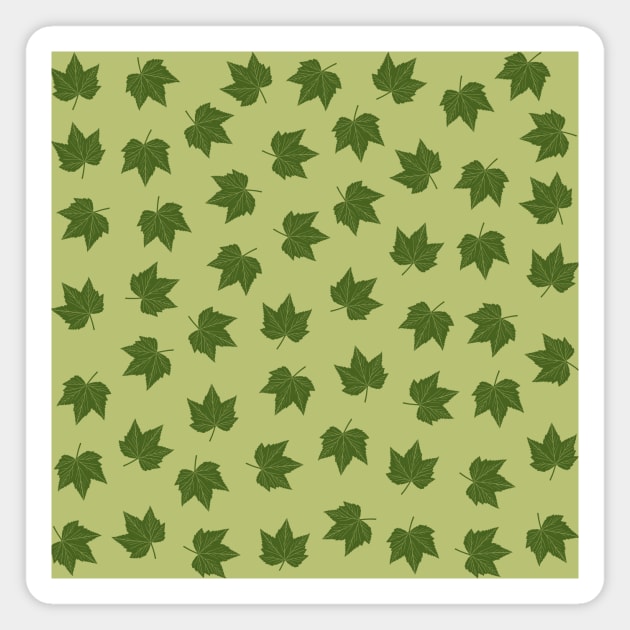 summer leaves Magnet by abstracteleanor